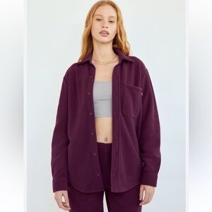 TNA Polar Shirt Jacket Sz S